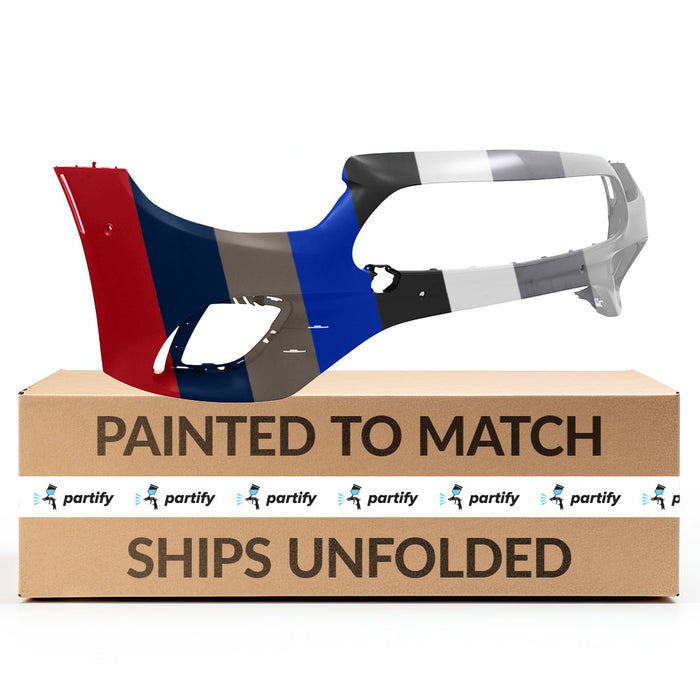 2021-2022 Mercedes-Benz E350/E450 Front Bumper W213 W/Amg Styling Pkg Sedan - MB1000630-Partify-Painted-Replacement-Body-Parts