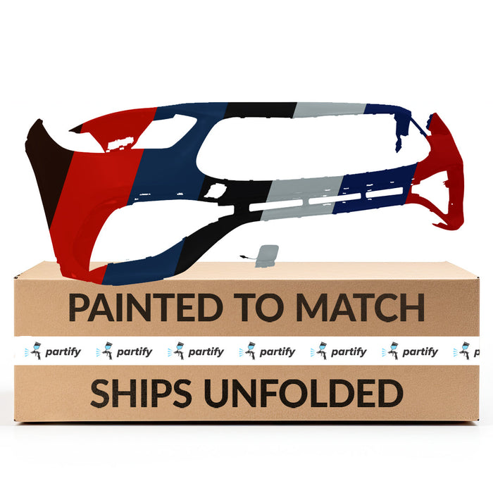 2021-2023 Mercedes-Benz GLA250/GLA35 AMG/GLA45 AMG CAPA Certified Front Bumper H247 W/Amg Styling Pkg W/O Active Park Assist - MB1000637C-Partify-Painted-Replacement-Body-Parts