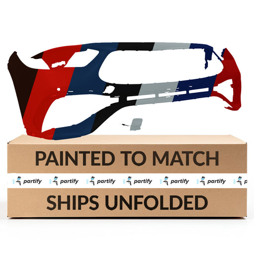 2021-2023 Mercedes-Benz GLA250/GLA35 AMG/GLA45 AMG Front Bumper H247 W/Amg Styling Pkg W/Active Park Assist - MB1000638-Partify-Painted-Replacement-Body-Parts