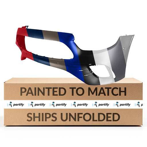 2021-2022 Mercedes-Benz E350/E450 CAPA Certified Front Bumper W213 W/Amg Styling Pkg W/O F/View Camera W/Active Park Sedan/Wagon - MB1000643C-Partify-Painted-Replacement-Body-Parts