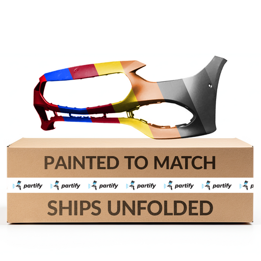 2022-2024 Mercedes-Benz C300 CAPA Certified Front Bumper W206 W/O Amg Styling Pkg W/Parking Sensors Sedan - MB1000648C-Partify-Painted-Replacement-Body-Parts