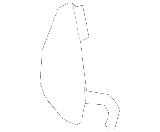 Mercedes-Benz C300 Tow Hook Cover Sedan With AMG Package - MB1029191