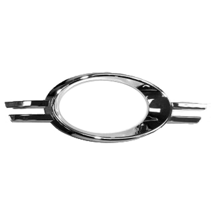 2008-2011 Mercedes-Benz C230/C250/C300/C350/C63 AMG Front Driver Side Bumper Insert W204 W/Sport Pkg W/Bi-Xenon H/Lamps Fog Lamp Bezel - MB1038116-Partify-Painted-Replacement-Body-Parts