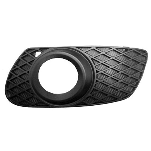 2006-2007 Mercedes-Benz ML350/ML500 Front Driver Side Bumper Insert W/O Curve Lighting W/O Amg Styling Pkg W/O Sport Pkg Fog Lamp Bezel - MB1038119-Partify-Painted-Replacement-Body-Parts