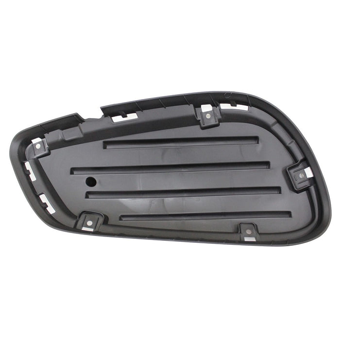 2010-2016 Mercedes-Benz E250/E300/E350/E400/E550/S400 Hybrid Front Driver Side Bumper Insert W221 W/O Sport Pkg Fog Lamp Opening Cover Sedan/Wagon - MB1038158-Partify-Painted-Replacement-Body-Parts