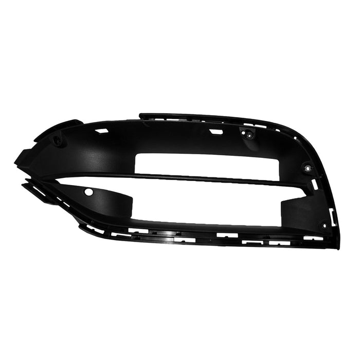 2019 Mercedes-Benz C63 AMG Front Driver Side Bumper Insert W205 Outer Grille Sedan - MB1038203-Partify-Painted-Replacement-Body-Parts