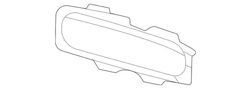 Mercedes-Benz GLE350/GLE450/GLE53 AMG/GLE580 Grille Air Duct Bumper Insert Sport Utility Coupe With AMG Package - MB1038258