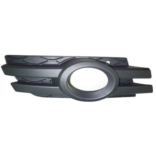 2007-2012 Mercedes-Benz GL320/GL350/GL450/GL550 Bluetec 4Matic/Bluetec 4Matic/CDI Front Passenger Side Bumper Insert X164 Fog Lamp Bezel W/O Curve Lighting - MB1039121-Partify-Painted-Replacement-Body-Parts