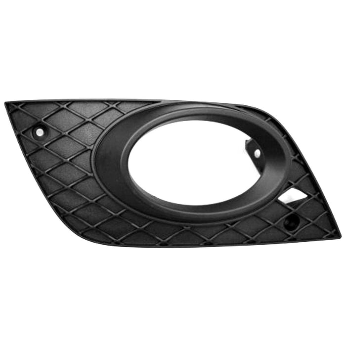 2010-2011 Mercedes-Benz ML450 Front Passenger Side Bumper Insert W164 W/Lighting Pkg Fog Lamp Bezel - MB1039134-Partify-Painted-Replacement-Body-Parts