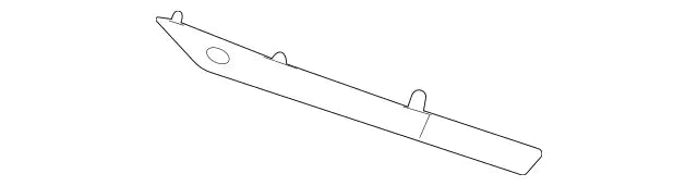 Mercedes-Benz GLE350/GLE450/GLE53 AMG/GLE580/GLE63 AMG S Upper Front Bumper Support Sport Utility Coupe - MB1042159