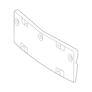 Front License Plate Bracket image