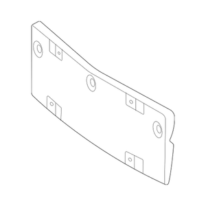 Front License Plate Bracket image