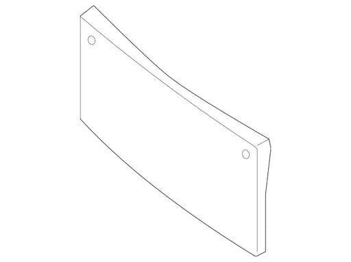 Mercedes-Benz S500/S560/S580 License Plate Bracket Without AMG Package - MB1068188