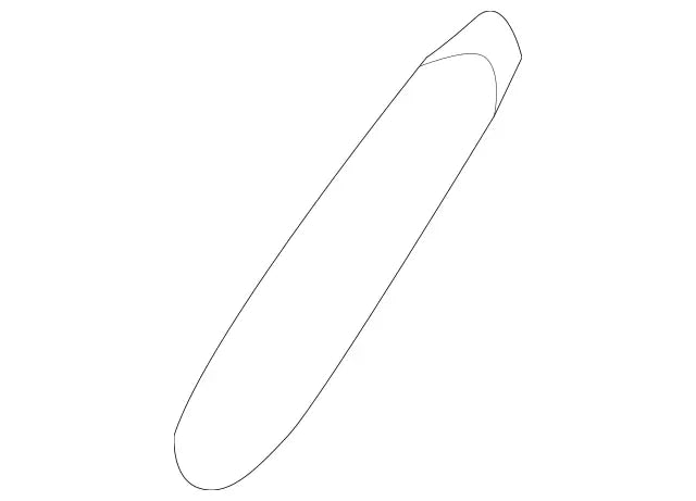 Mercedes-Benz E350/E450/E53 AMG Bumper Reflector Convertible - MB1085100