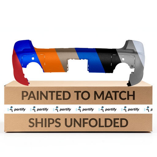 2000-2005 Mercedes ML320 Rear Bumper With Sport - MB1100171-Partify-Painted-Replacement-Body-Parts