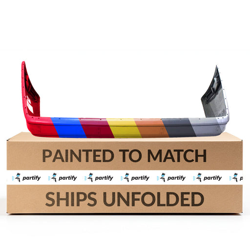 1990-1995 Mercedes-Benz 300CE/300D/300E/400E/E300/E320 CAPA Certified Rear Bumper Usa W/Molding Holes 2 Door Coupe - MB1100179C-Partify-Painted-Replacement-Body-Parts