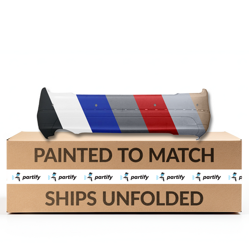 2008-2011 Mercedes C300 Rear Bumper - MB1100283-Partify-Painted-Replacement-Body-Parts