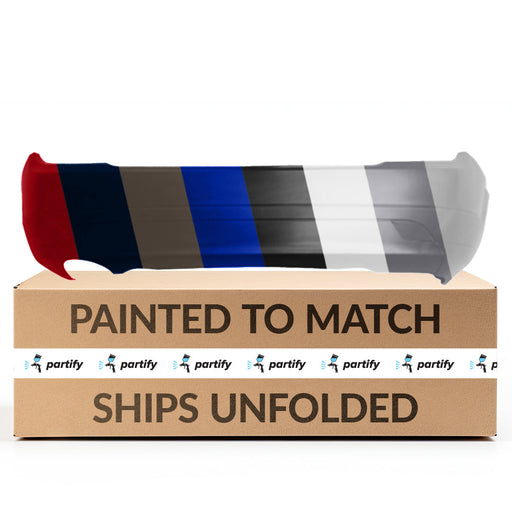 2008-2011 Mercedes-Benz C230/C250/C300/C350 Rear Bumper W/O Amg Styling Pkg W/O Sport Pkg W/Classic Pkg W/O Parktronic - MB1100285-Partify-Painted-Replacement-Body-Parts