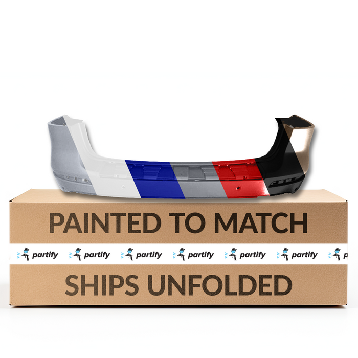 2012-2015 Mercedes ML250 Rear Bumper With Sensor Holes - MB1100296-Partify-Painted-Replacement-Body-Parts