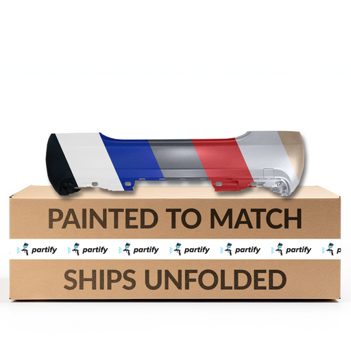 2010-2013 Mercedes S400 Hybrid Rear Bumper Without Sensor Holes HybridWith Sport - MB1100298-Partify-Painted-Replacement-Body-Parts