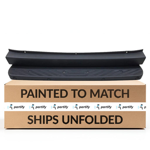 2010-2013 Mercedes-Benz Sprinter 2500/3500 Rear Bumper Ncv3 W/Parking Sensor W/O Step Pad Gray - MB1100369-Partify-Painted-Replacement-Body-Parts