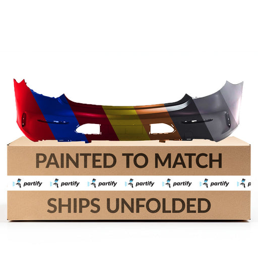2017-2018 Mercedes-Benz C300 CAPA Certified Rear Bumper C205 W/Sport Pkg W/O Active Park Coupe - MB1100396C-Partify-Painted-Replacement-Body-Parts