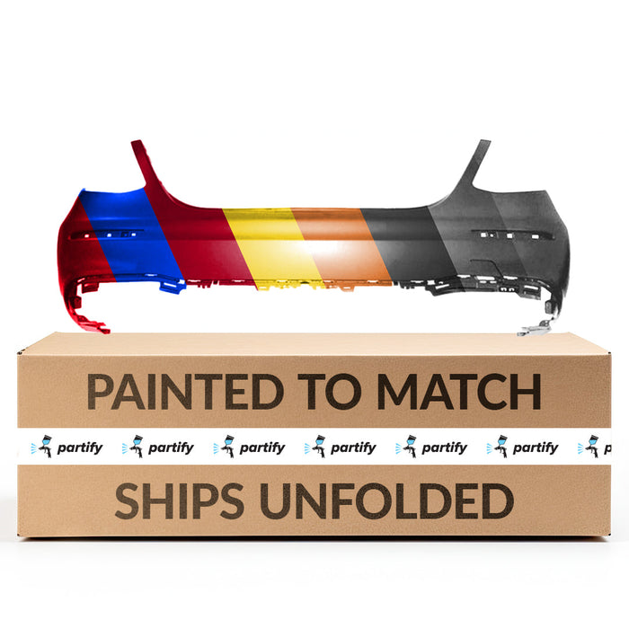 2017-2020 Mercedes E300 Rear Bumper Sedan - MB1100401-Partify-Painted-Replacement-Body-Parts