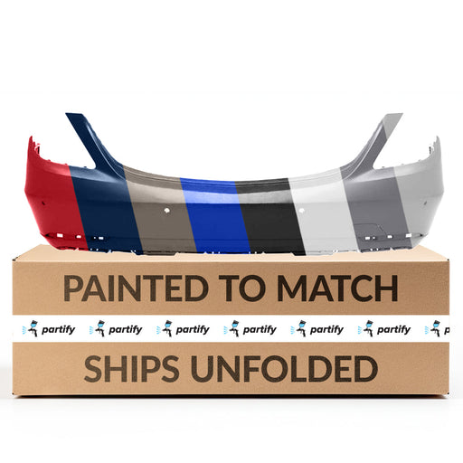 2018-2020 Mercedes S450 Rear Bumper With Sensor Holes Sedan - MB1100439-Partify-Painted-Replacement-Body-Parts