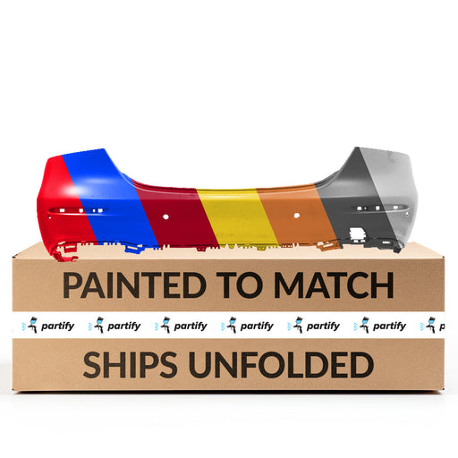 2021-2022 Mercedes E350 Rear Bumper Sedan - MB1100462-Partify-Painted-Replacement-Body-Parts