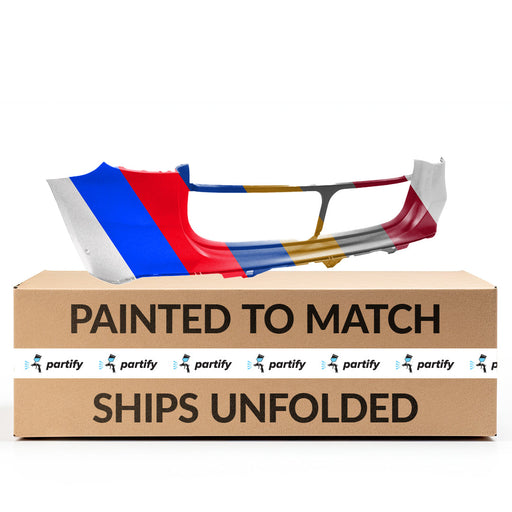 2021-2022 Mercedes GLA250 Rear Upper Bumper - MB1100463-Partify-Painted-Replacement-Body-Parts