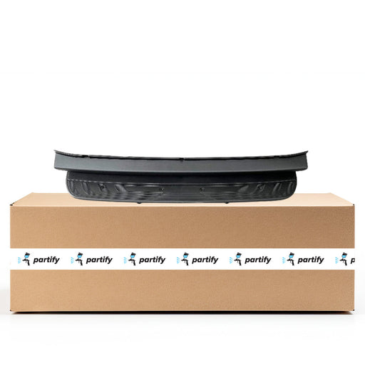 2019-2022 Mercedes-Benz Sprinter 1500 CAPA Certified Rear Bumper W907 W/O Trailer Hitch W/Parking Sensors W/Rear Step Textured - MB1100469C-Partify-Painted-Replacement-Body-Parts