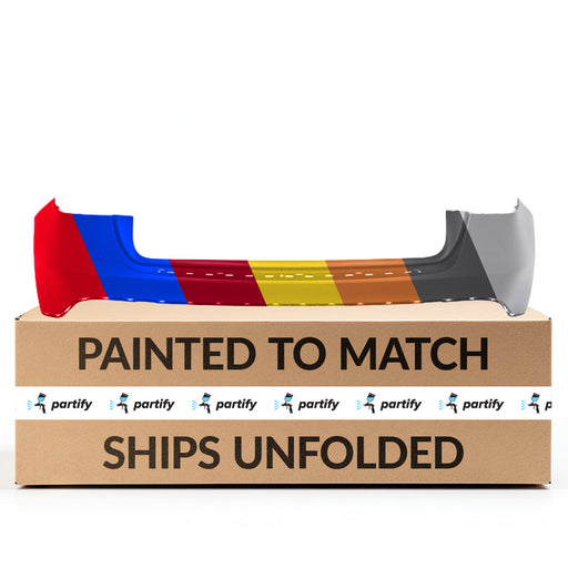 2015-2020 Mercedes GLA250 Rear Upper Bumper Without Sensor Holes - MB1114104-Partify-Painted-Replacement-Body-Parts