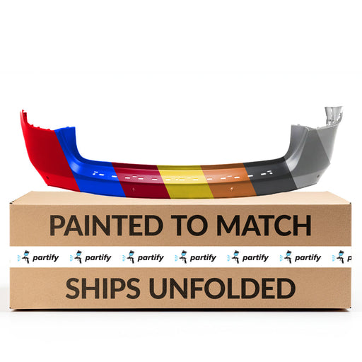 2015-2020 Mercedes GLA250 Rear Upper Bumper With Sensor Holes - MB1114105-Partify-Painted-Replacement-Body-Parts