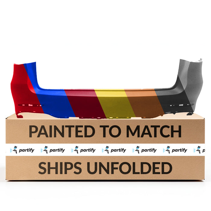 2016-2019 Mercedes GLC300 4MATIC Rear Upper Bumper With Sensor Holes - MB1114107-Partify-Painted-Replacement-Body-Parts