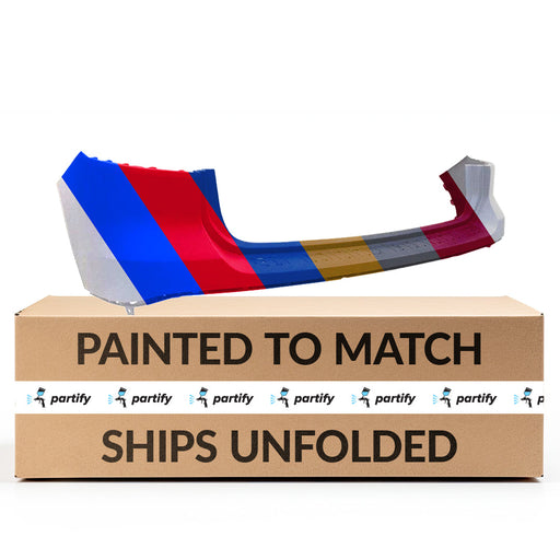 2020-2022 Mercedes GLB250 Rear Upper Bumper - MB1114113-Partify-Painted-Replacement-Body-Parts