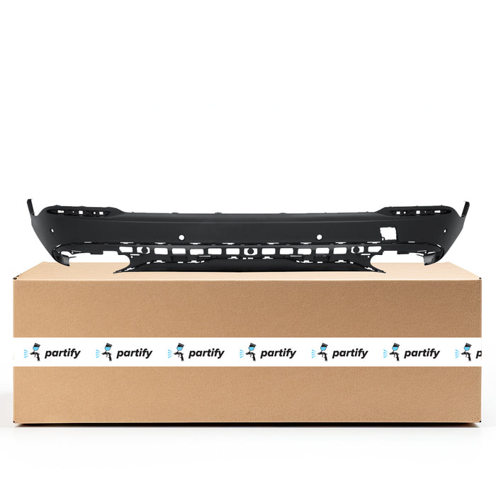 2016-2019 Mercedes GLC300 4MATIC Rear Lower Bumper With Sensor Holes - MB1115109-Partify-Painted-Replacement-Body-Parts