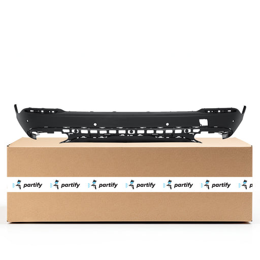 2016-2019 Mercedes GLC300 4MATIC Rear Lower Bumper With Sensor Holes - MB1115109-Partify-Painted-Replacement-Body-Parts