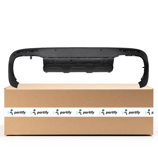2020-2022 Mercedes GLB250 Rear Lower Bumper - MB1115130-Partify-Painted-Replacement-Body-Parts