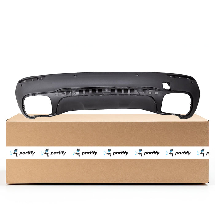 2021-2022 Mercedes GLA250 Rear Lower Bumper - MB1115133-Partify-Painted-Replacement-Body-Parts