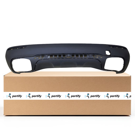 2021-2022 Mercedes GLA250 Rear Lower Bumper Without Sensor Holes - MB1115134-Partify-Painted-Replacement-Body-Parts