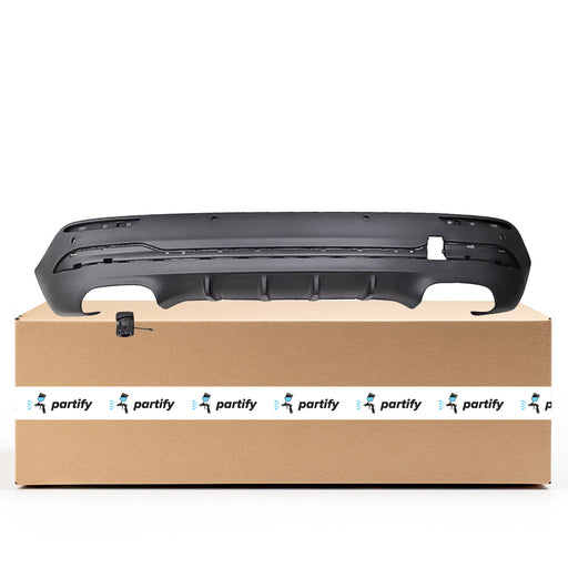 2021-2022 Mercedes GLA250 Rear Lower Bumper - MB1115136-Partify-Painted-Replacement-Body-Parts