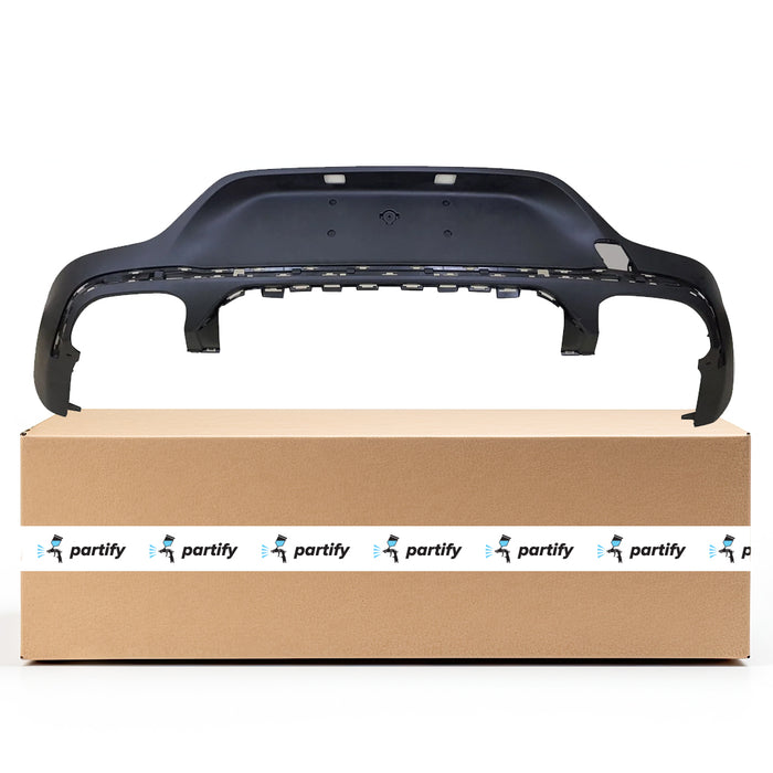 2020-2022 Mercedes GLC300 Rear Lower Bumper Without Sensor Holes Coupe - MB1195154-Partify-Painted-Replacement-Body-Parts