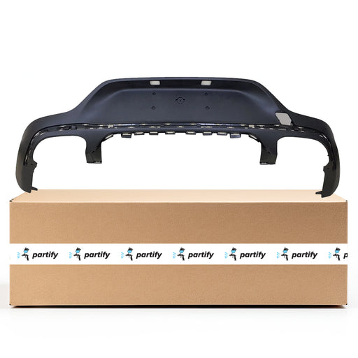 2020-2022 Mercedes GLC300 Rear Lower Bumper Without Sensor Holes Coupe - MB1195154-Partify-Painted-Replacement-Body-Parts