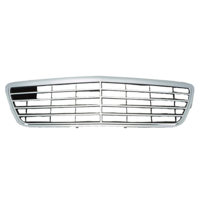 2000-2003 Mercedes-Benz E320/E430 Grille Black Assembly 4 Door Sedan/Wagon - MB1200116-Partify-Painted-Replacement-Body-Parts