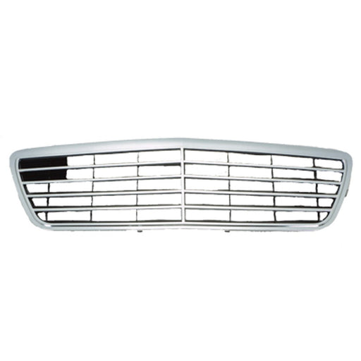2000-2003 Mercedes-Benz E320/E430 Grille Black Assembly 4 Door Sedan/Wagon - MB1200116-Partify-Painted-Replacement-Body-Parts