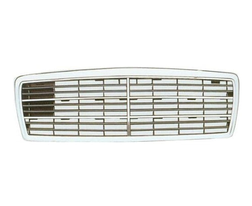 1998-2000 Mercedes-Benz C230/C280/C43 AMG Grille Includes Grille & Shell & Moldings Assembly - MB1200123-Partify-Painted-Replacement-Body-Parts