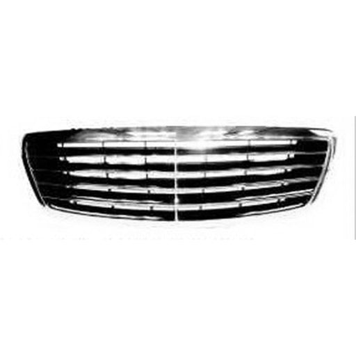 2003-2006 Mercedes-Benz S430/S500/S55 AMG/S600 Grille W/O Collision Warning System & Bright Assembly - MB1200124-Partify-Painted-Replacement-Body-Parts