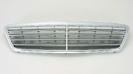 2001-2007 Mercedes-Benz C230/C240/C32 AMG/C320 Grille W/Avantgarde Package Gray Assembly 4 Door Sedan/Wagon - MB1200133-Partify-Painted-Replacement-Body-Parts