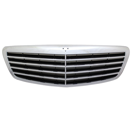 2007-2010 Mercedes-Benz S550/S600/S65 AMG Grille W/O Proximity Cruise Control Assembly - MB1200136-Partify-Painted-Replacement-Body-Parts