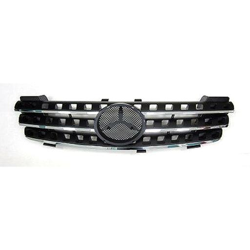 2006-2008 Mercedes-Benz ML320/ML350/ML500/ML550 CDI Grille W/O Amg Styling Pkg W/O Sport Pkg Gray Assembly - MB1200154-Partify-Painted-Replacement-Body-Parts